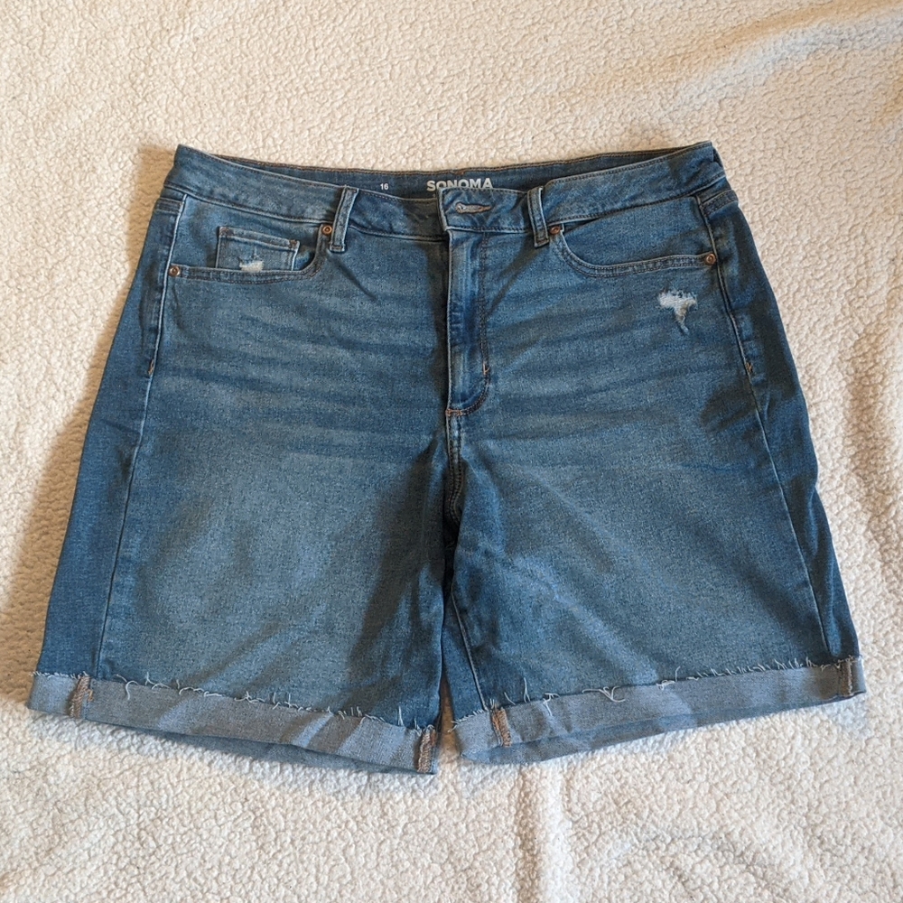 Sonoma Bermuda shorts rolled cuff